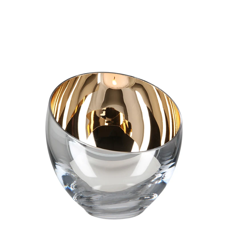 CANDY Teelichthalter champagner