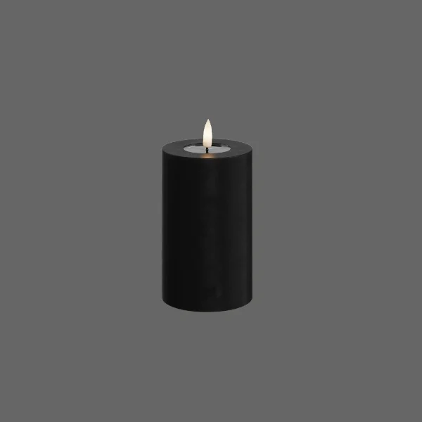 Led kaars zwart - Deluxe Homeart