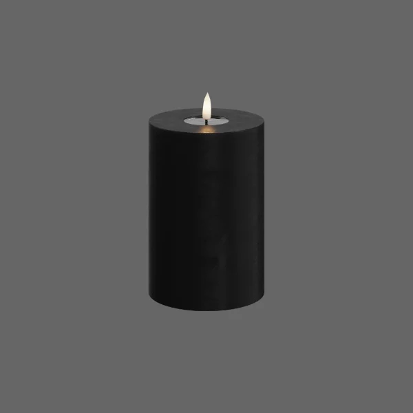 Led kaars zwart - Deluxe Homeart