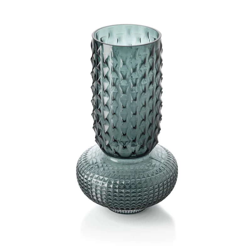Die Sapphire Jewel Vase – Blau – L