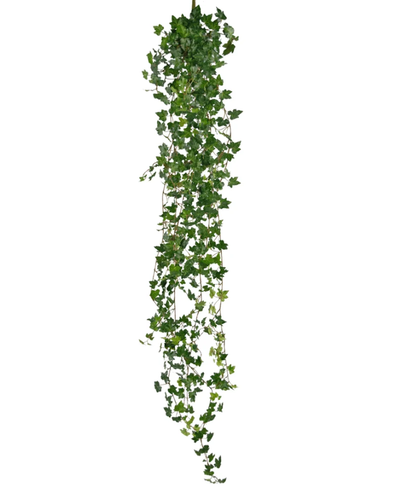 Kunst hangplant Klimop deluxe 180 cm groen