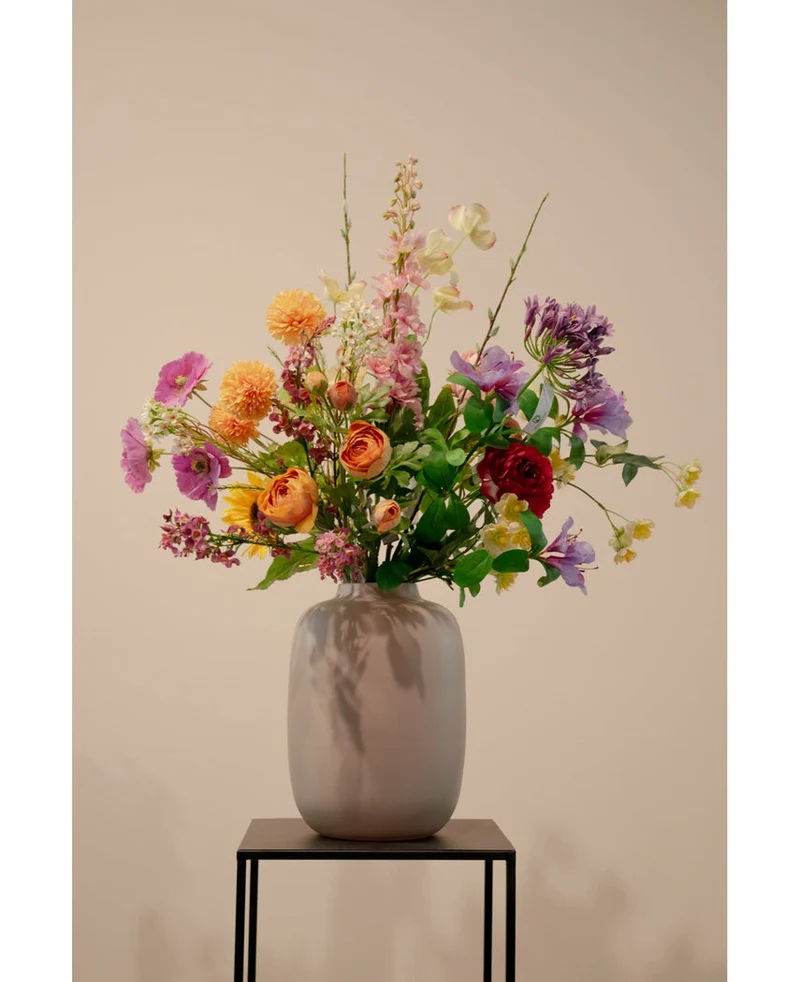 Kunst Klaproos Real Touch Paars 65cm