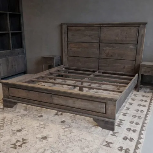 Houten bed Brit