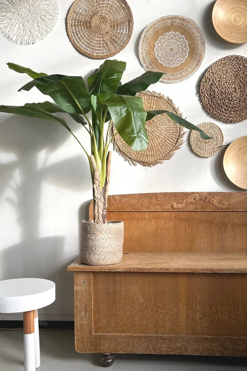 Bananenstaude Kunstpflanze Serie B 120cm