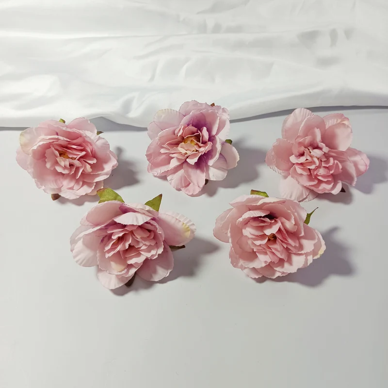 Realistische Kunstblumen Schlaflilien, 7 cm, 10 Stück, für Hochzeiten, DIY-Bastelprojekte, Wohnkultur, Floristenbedarf