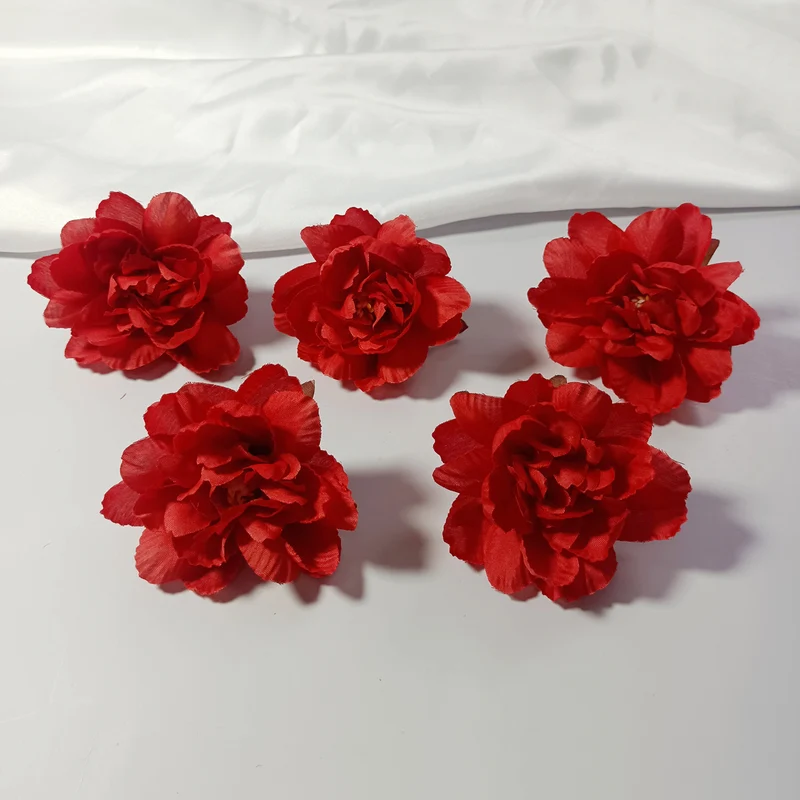 Realistische Kunstblumen Schlaflilien, 7 cm, 10 Stück, für Hochzeiten, DIY-Bastelprojekte, Wohnkultur, Floristenbedarf