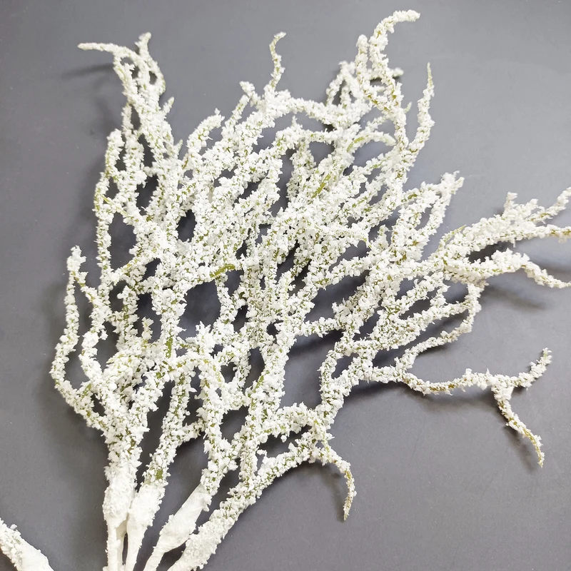 25 cm künstliche Zweige, realistische Deko-Pflanzen für Hochzeiten, Events, Wohnaccessoires, langlebig und pflegeleicht