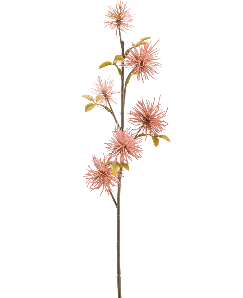 Künstliche Blume Xanthium 53 cm alt rosa