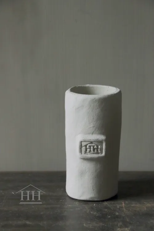 Betonnen wandvaas – beton kleur – 14cm
