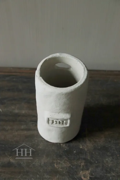 Betonnen wandvaas – beton kleur – 14cm