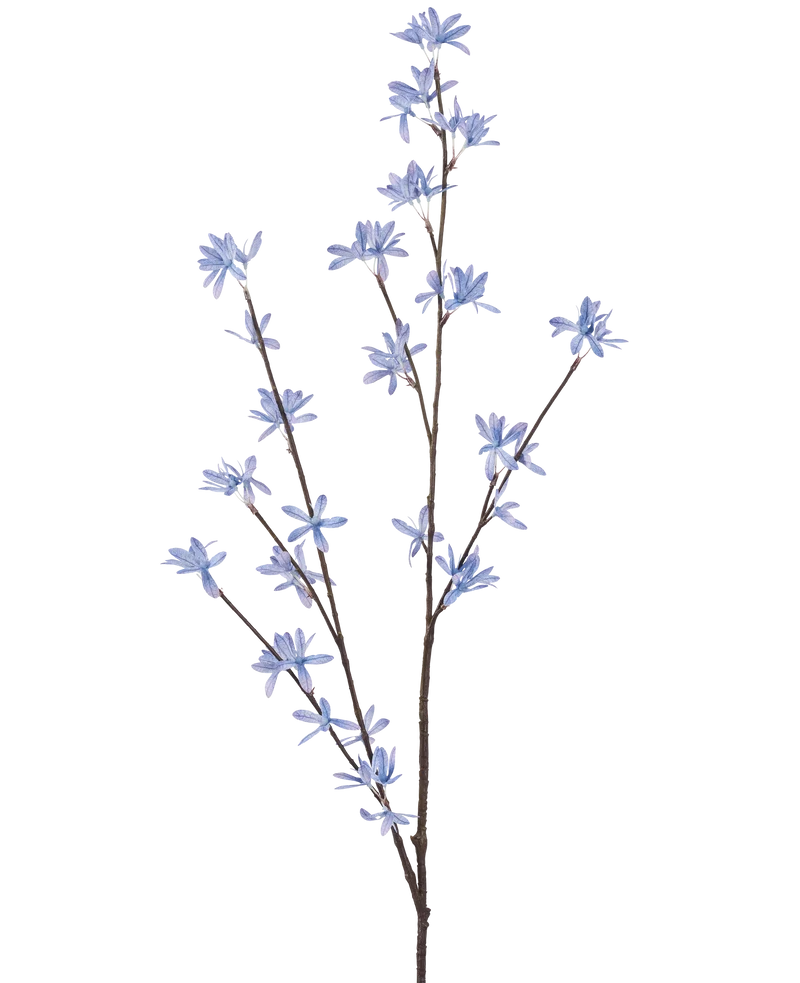 Künstliche Blume Wildblumen 112 cm blau