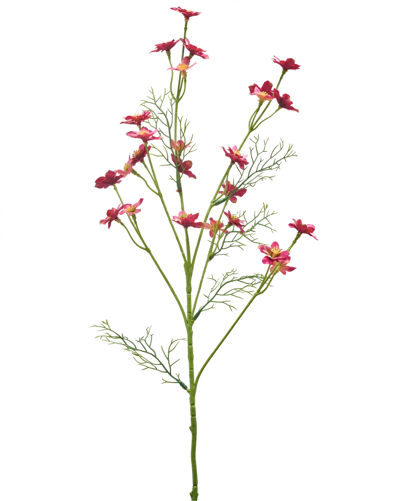 Künstliche Blume Wildblume 68 cm dunkelrosa