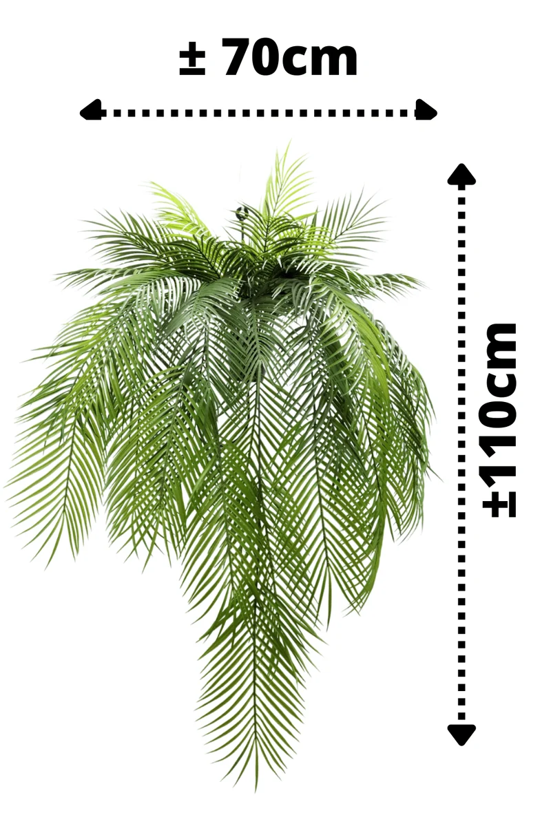 Palme künstliche Hängepflanze 110cm