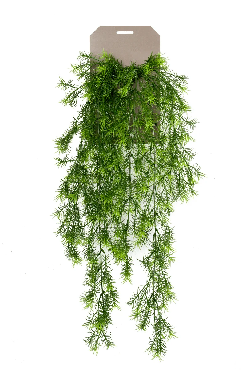 Asparagus Sprengeri Spargel künstliche Hängepflanze 75cm