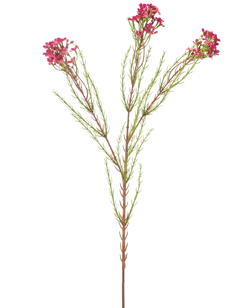 Künstliche Blume Wax 78 cm alt rosa