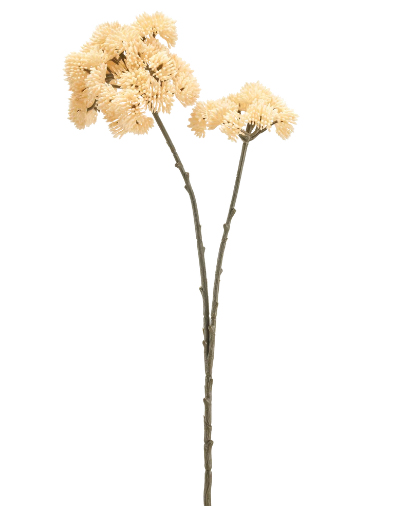 Künstliche Blume Sedum 70 cm creme