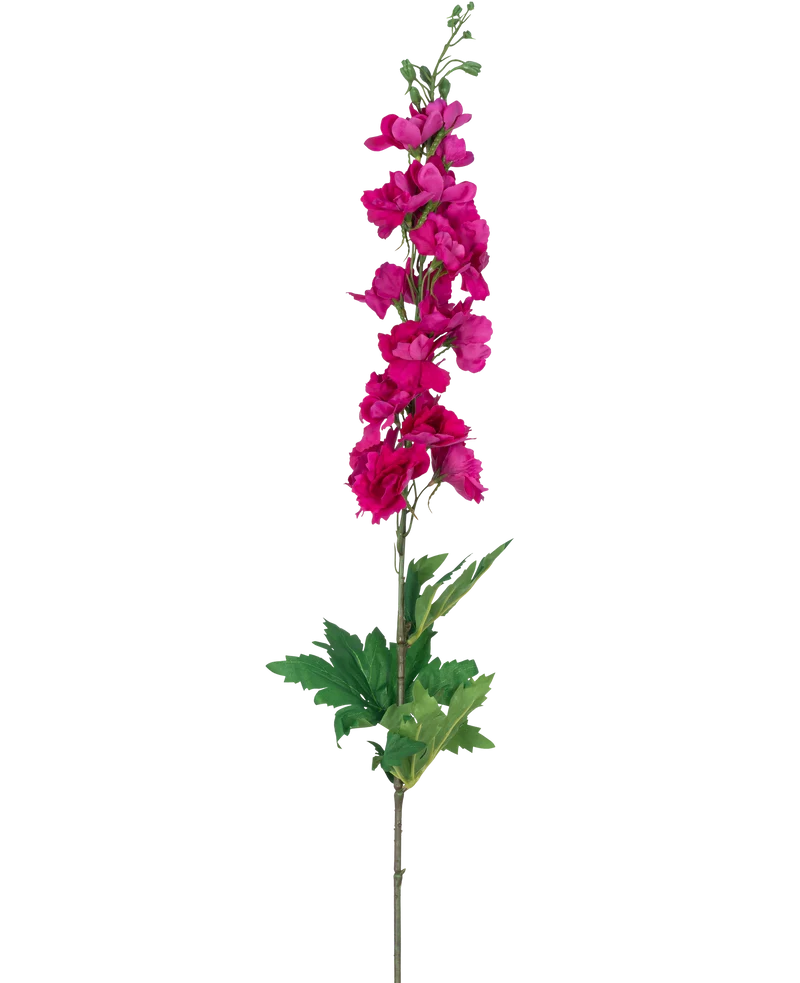 Kunstliche Blume Rittersporn Real Touch Rosa 90 cm