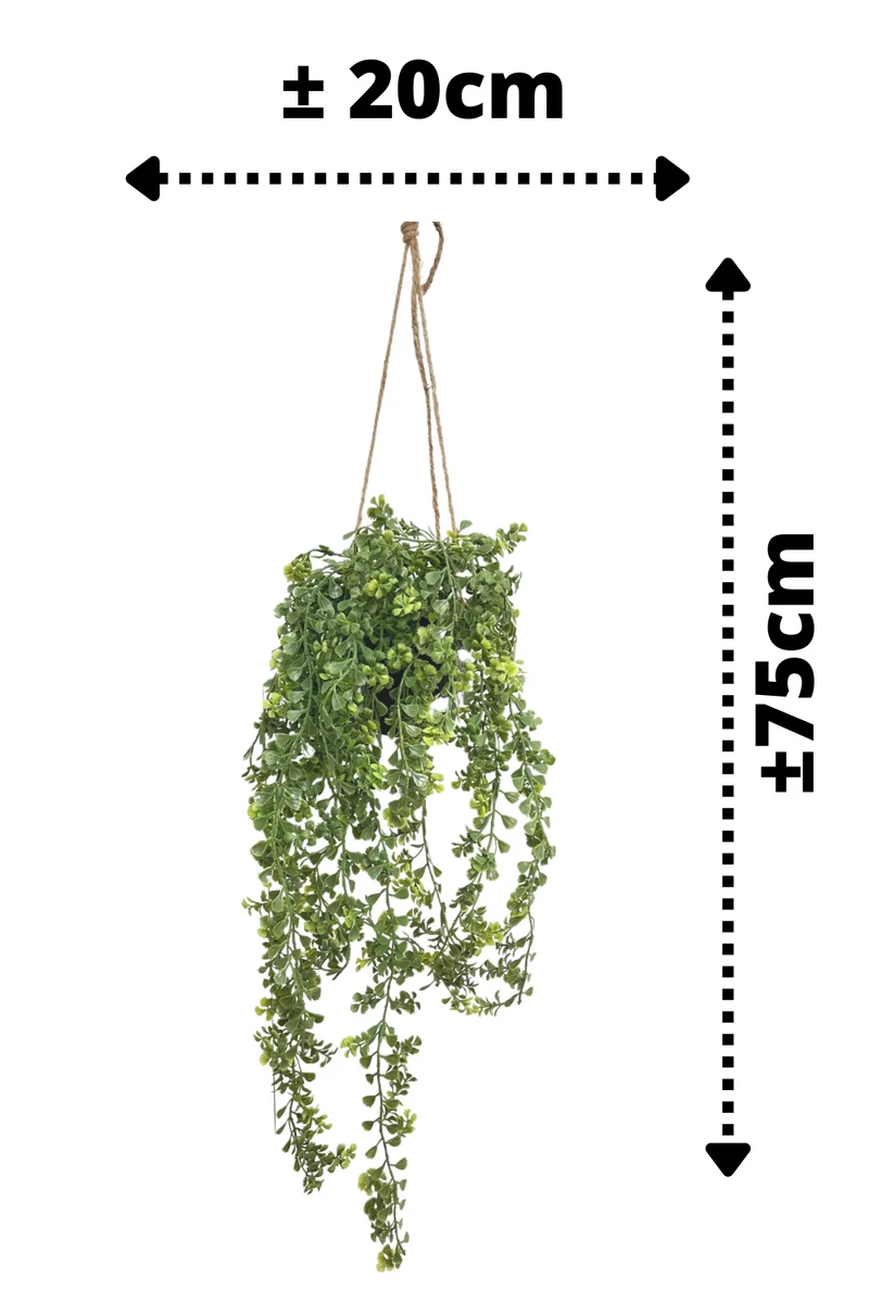 Galium künstliche Hängepflanze 75cm