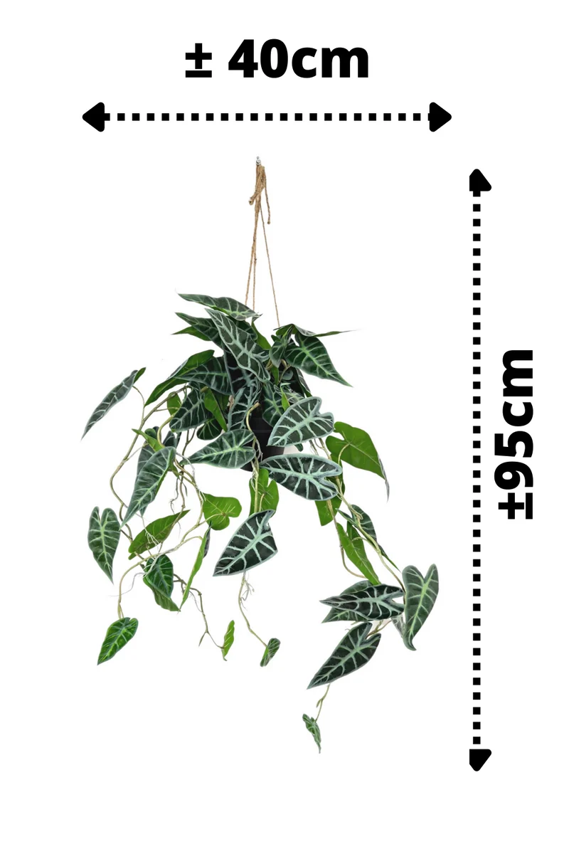 Caladium künstliche Hängepflanze 95cm