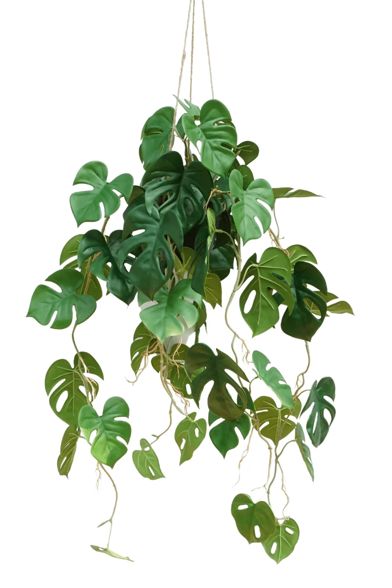 Monstera künstliche Hängepflanze 95cm