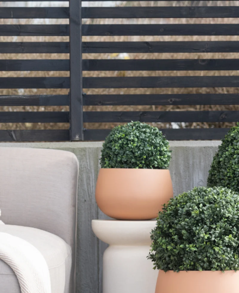 Kunstplant Buxus romeinse stijl UV D30cm