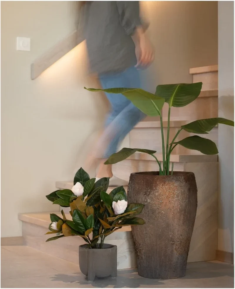 Kunstpflanze Magnolie im Topf 46 cm