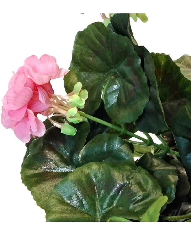 Künstliche Geranie 40 cm rosa
