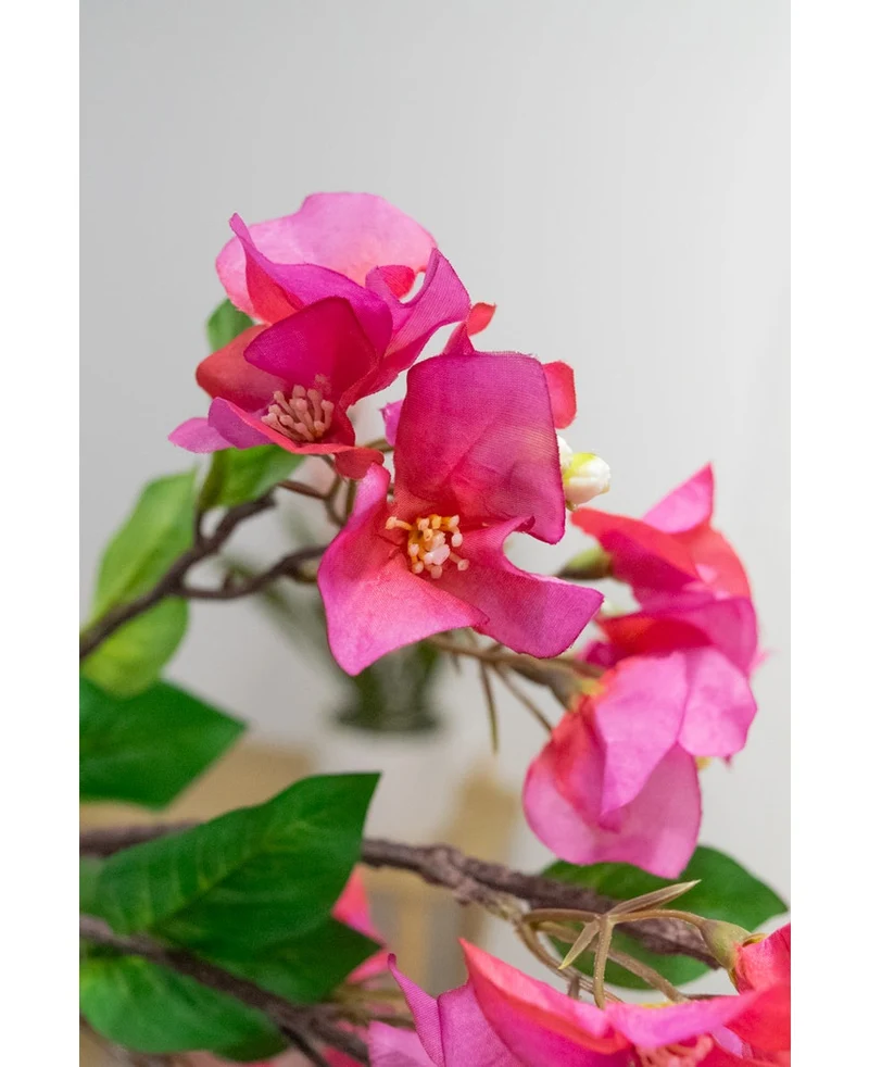 Kunstbloem Bougainvillea 90 cm paars