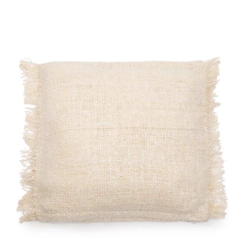 Kissenbezug „Oh My Gee“ in Creme, 60 x 60 cm