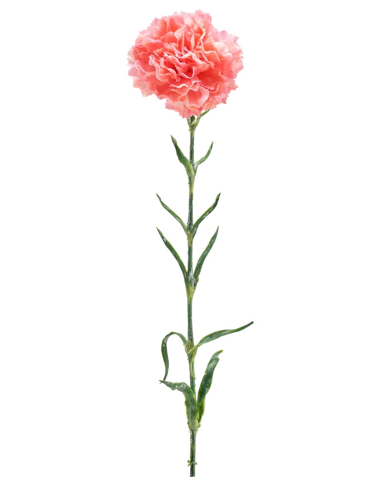 Künstliche Blume Nelke 68 cm lachsrosa