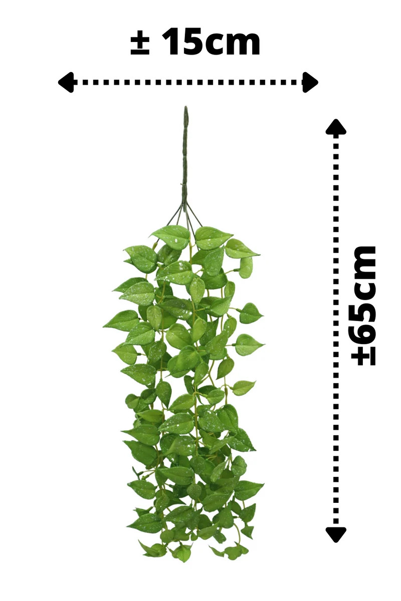 Anthurium künstliche Hängepflanze 65cm