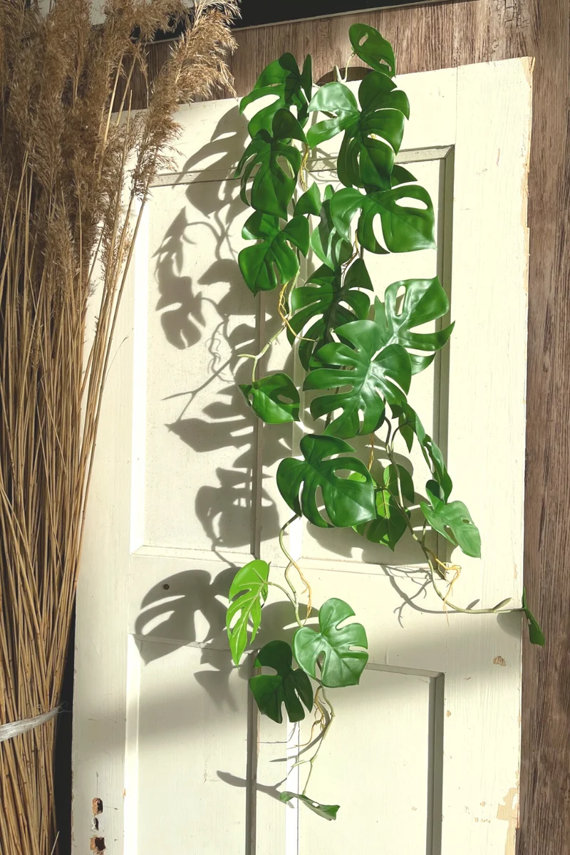 Monstera künstliche Girlande 120cm