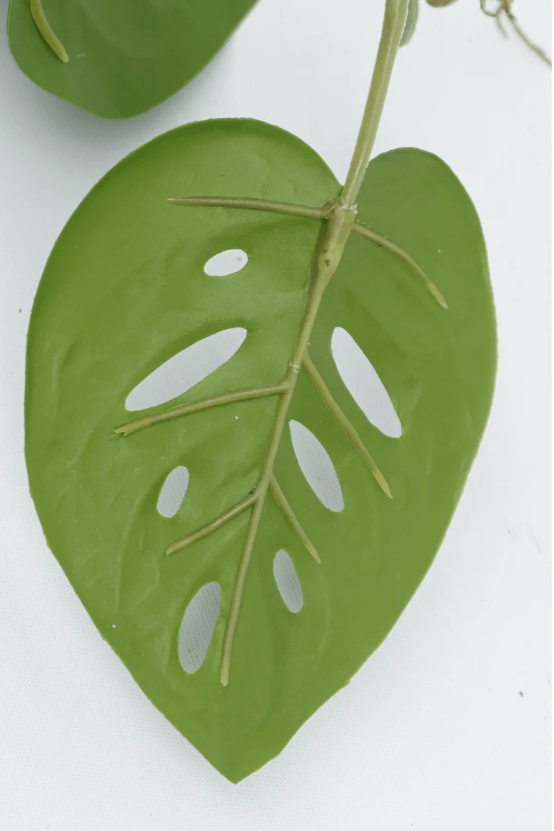 Monstera Monkey Bush künstliche Girlande 120cm