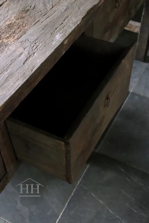 Old Farm Sidetable met lades Aura Peeperkorn 200 cm