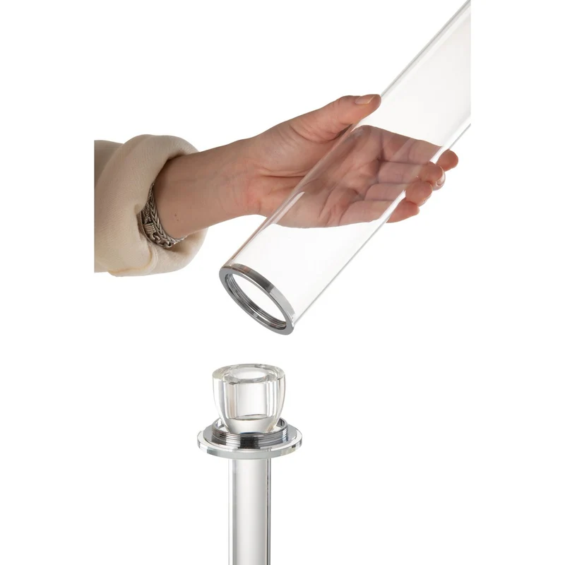 Kerzenhalter Moira in Glas, große Ausführung