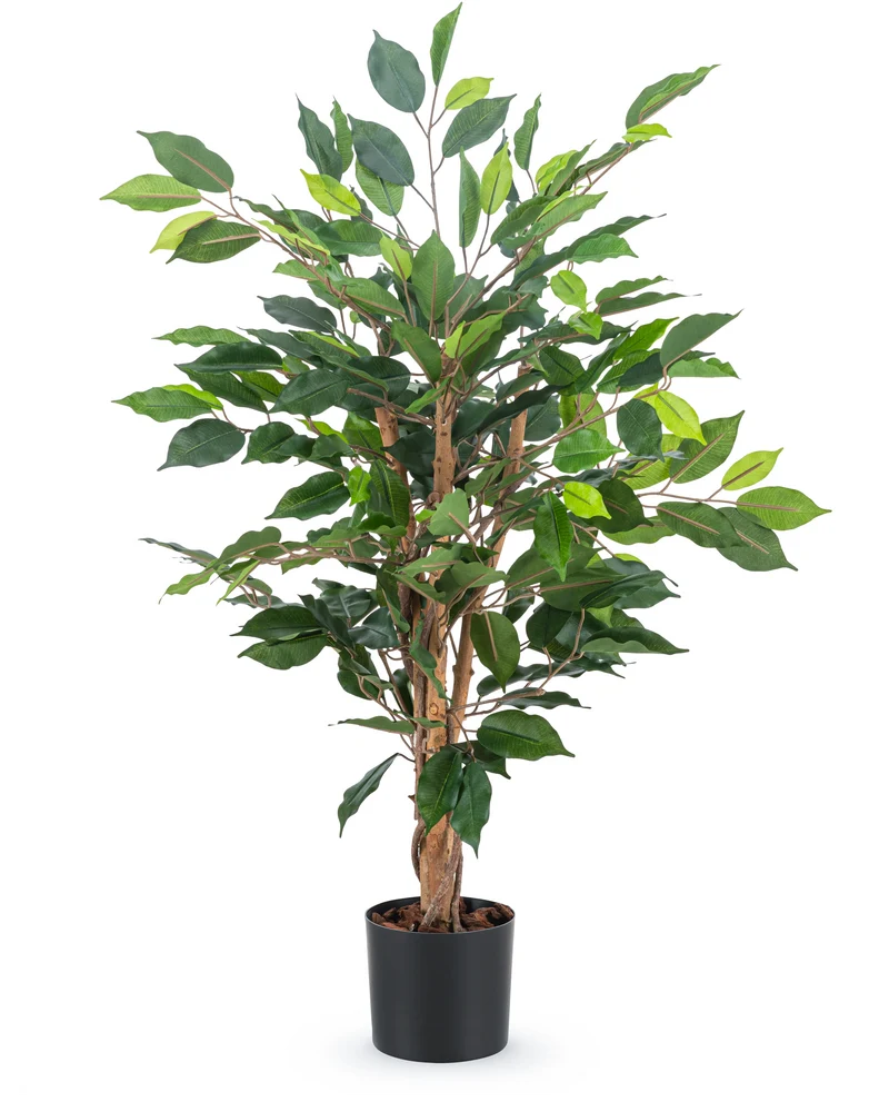 Künstliche Pflanze Ficus Grün 90 cm