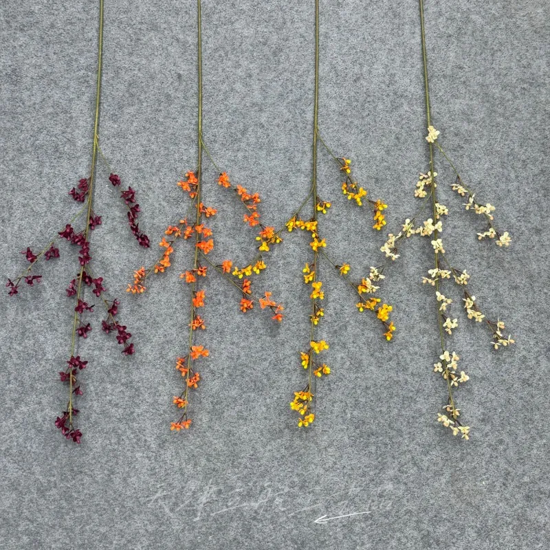 Künstliche Efeutute (Epipremnum aureum), 113 cm lang, 5 Stängel, realistische Kunstpflanze für Hochzeiten, Wohnkultur, Floristik, gewerblichen Einsatz