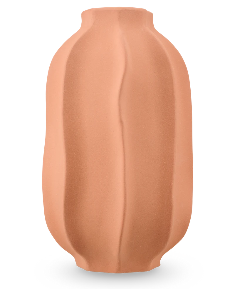 Vase Blütenblatt Schatten 30 cm rosa