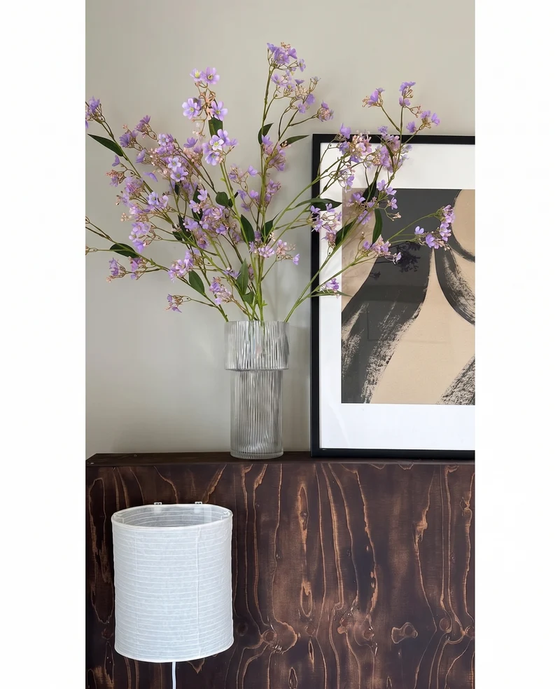Kunsttak Daphne Spray 108 cm paars