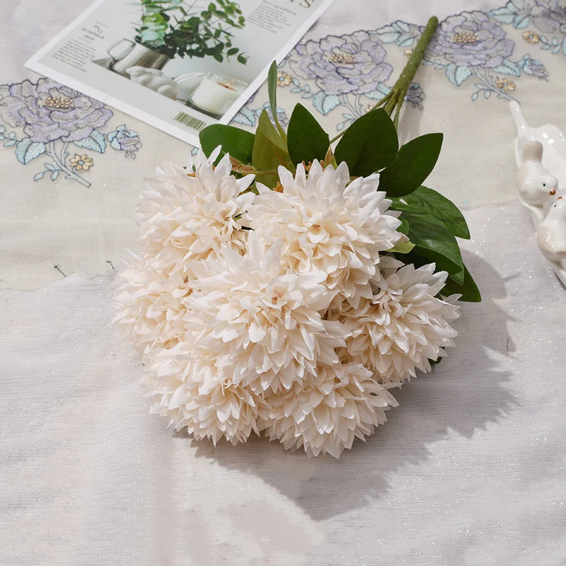 Künstliche Sonnenhutblume 42 cm, hochwertige Seidenblume, echt aussehend, für Hochzeiten, Wohnzimmer-Deko, Brautstrauß, Herbstdekoration