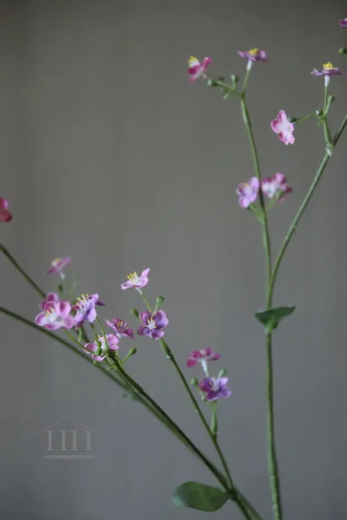 Kunst Vergeet-mij-niet lila roze 73cm