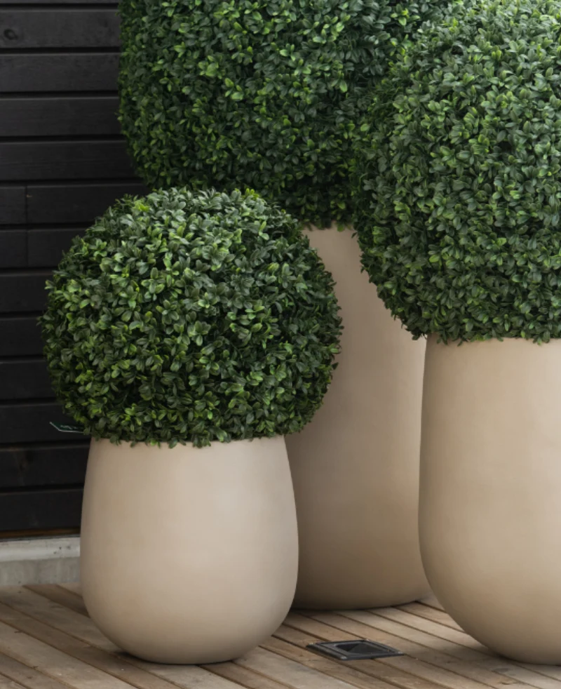 Kunstplant Buxus romeinse stijl UV D40cm
