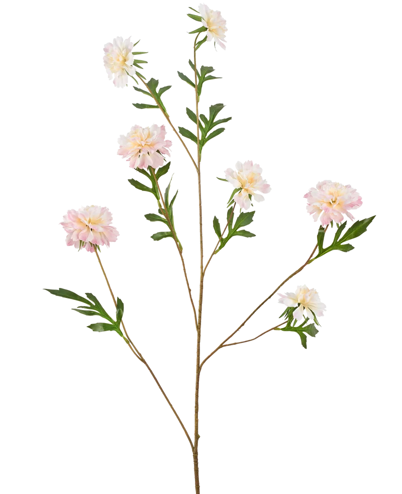 Künstliche Blume Kornblume 112 cm hellrosa