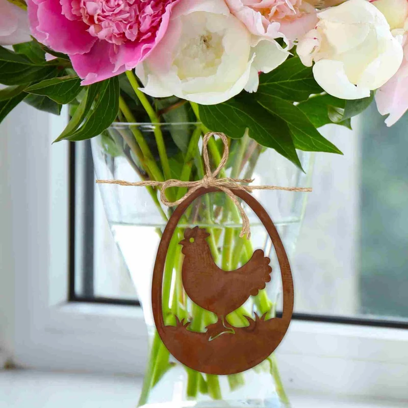 Huhn im Ei – Fensterdeko für die Osterzeit