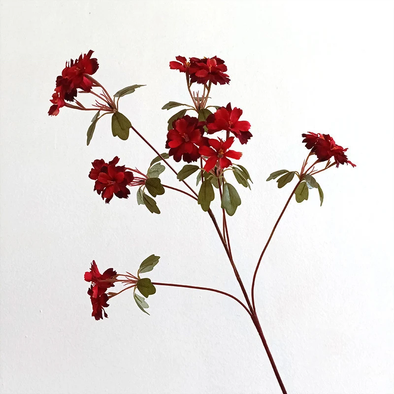 Künstliche Seiden-Nelken in Herbstfarben, 75 cm, realistisch für Hochzeiten, Dekoration, Gästeblumen, Brautsträuße, langlebig
