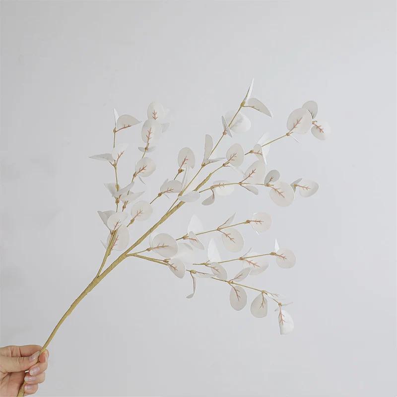 Eukalyptusblätter, 58cm, Kunstmaterial, modern, ideal für Hochzeiten, Wohnaccessoires, Café-Dekoration