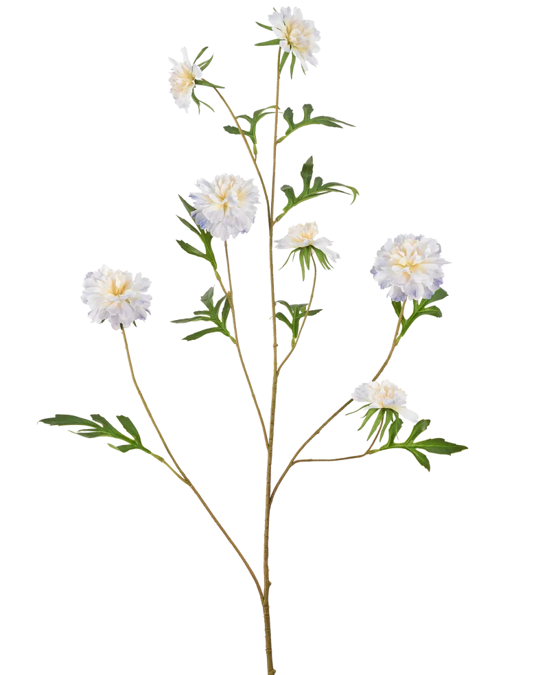 Künstliche Blume Kornblume 112 cm hellblau