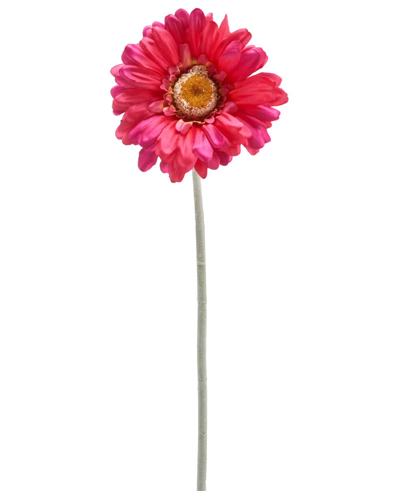 Künstliche Blume Gerbera 53 cm bordeaux