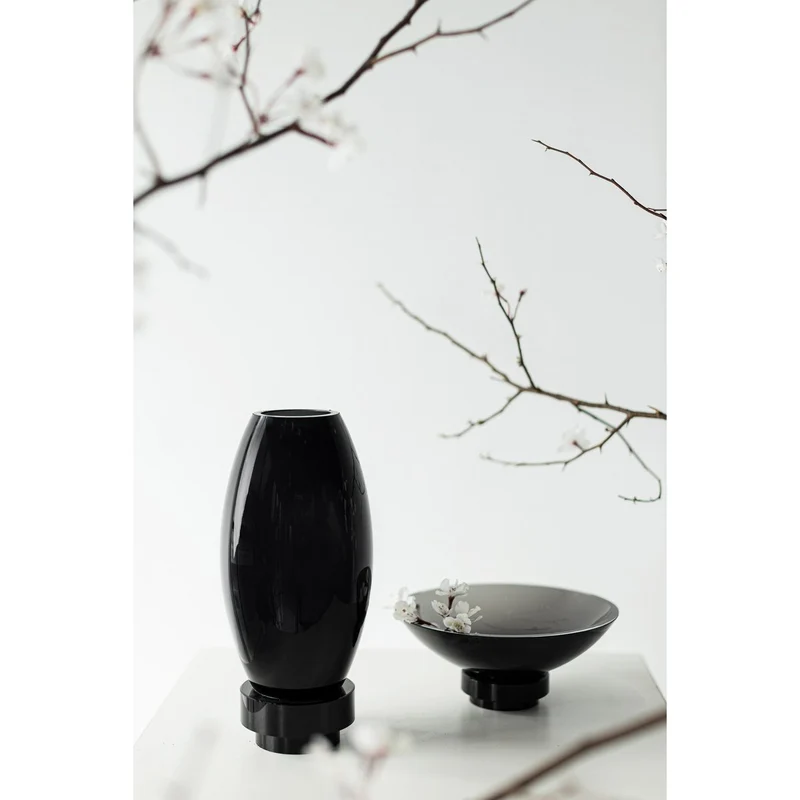 Schale aus Glas, modernes Design