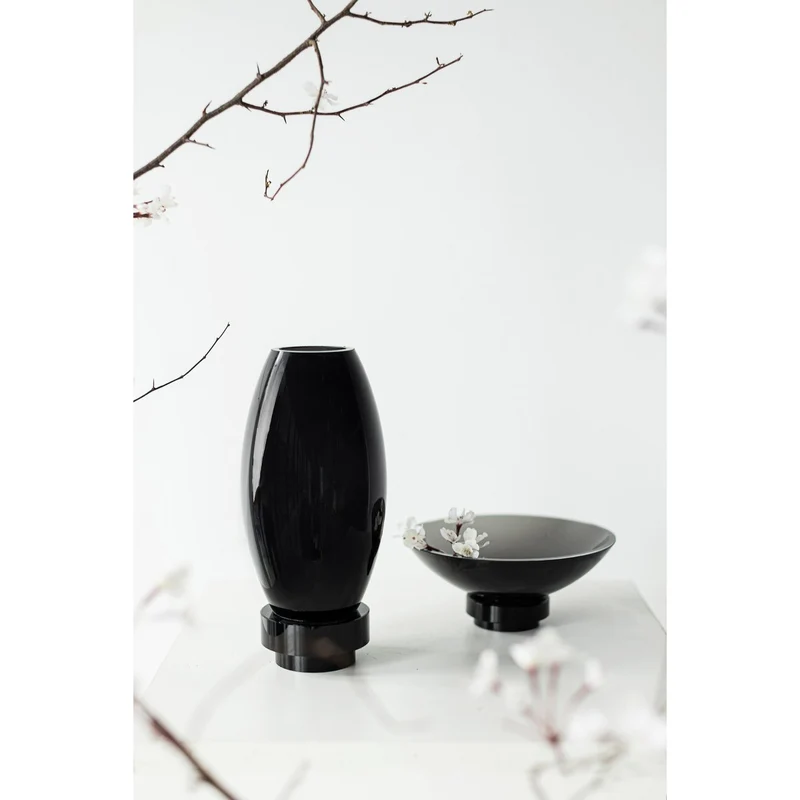 Schale aus Glas, modernes Design